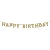 Happy Birthday' Luxe Gold Letter Banner - 3M