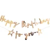 Happy Birthday To You Gold Paper Banner - 2M