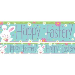 Happy Easter Paper Banners - 1M (3Pk)