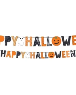 Happy Halloween Letter Banner