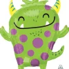 Happy Monster Supershape Balloon - 26" X 29" Foil