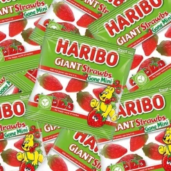 Haribo Giant Strawbs Mini's X100