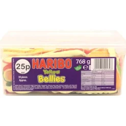 Haribo Yellow Bellies Snakes - 768G