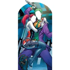 Harley Quinn & The Joker Stand-In Cardboard Photo Prop - 192Cm X 93Cm