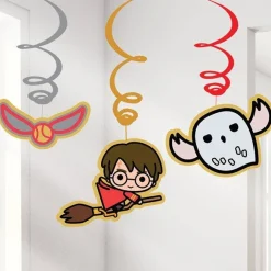 Harry Potter Hanging Swirls (6Pk)