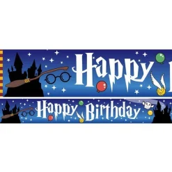 Harry Potter Style Paper Banners - 1M (3Pk)