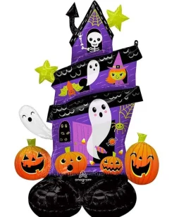 Haunted House Air Fill Airloonz Balloon - 50" Foil