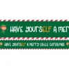 Have Yourself A Merry Little Christmas Paper Banners - 1M (3Pk)