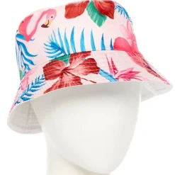 Hawaiian Flamingos Bucket Hat