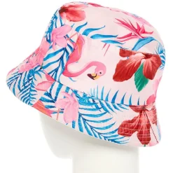 Hawaiian Flamingos Bucket Hat