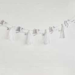 Hello Little One Stork & Tassel Garland - 3M