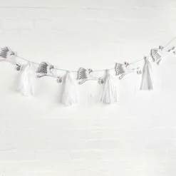 Hello Little One Stork & Tassel Garland - 3M