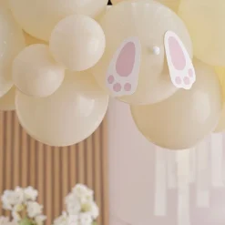 Hey Bunny Pastel Balloon Arch & Streamers - 50 Balloons