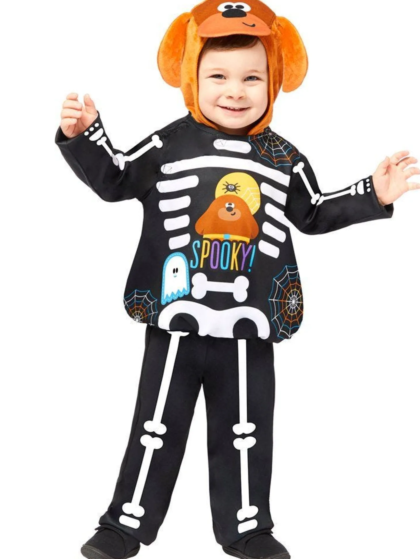 Hey Duggee Skeleton - Toddler Costume