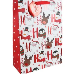 Ho Ho Ho Extra Large Gift Bag - 45.5Cm X 33Cm