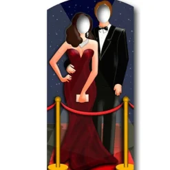 Hollywood Red Carpet Stand In Photo Prop - 180Cm X 91Cm