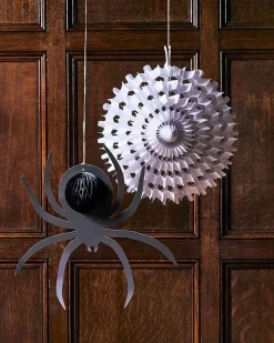 Honeycomb Spider & Web (2Pk)