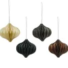 Honeycomb Tree Decorations (4Pk)