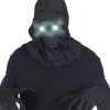 Hooded Mask With Light Up Eyes