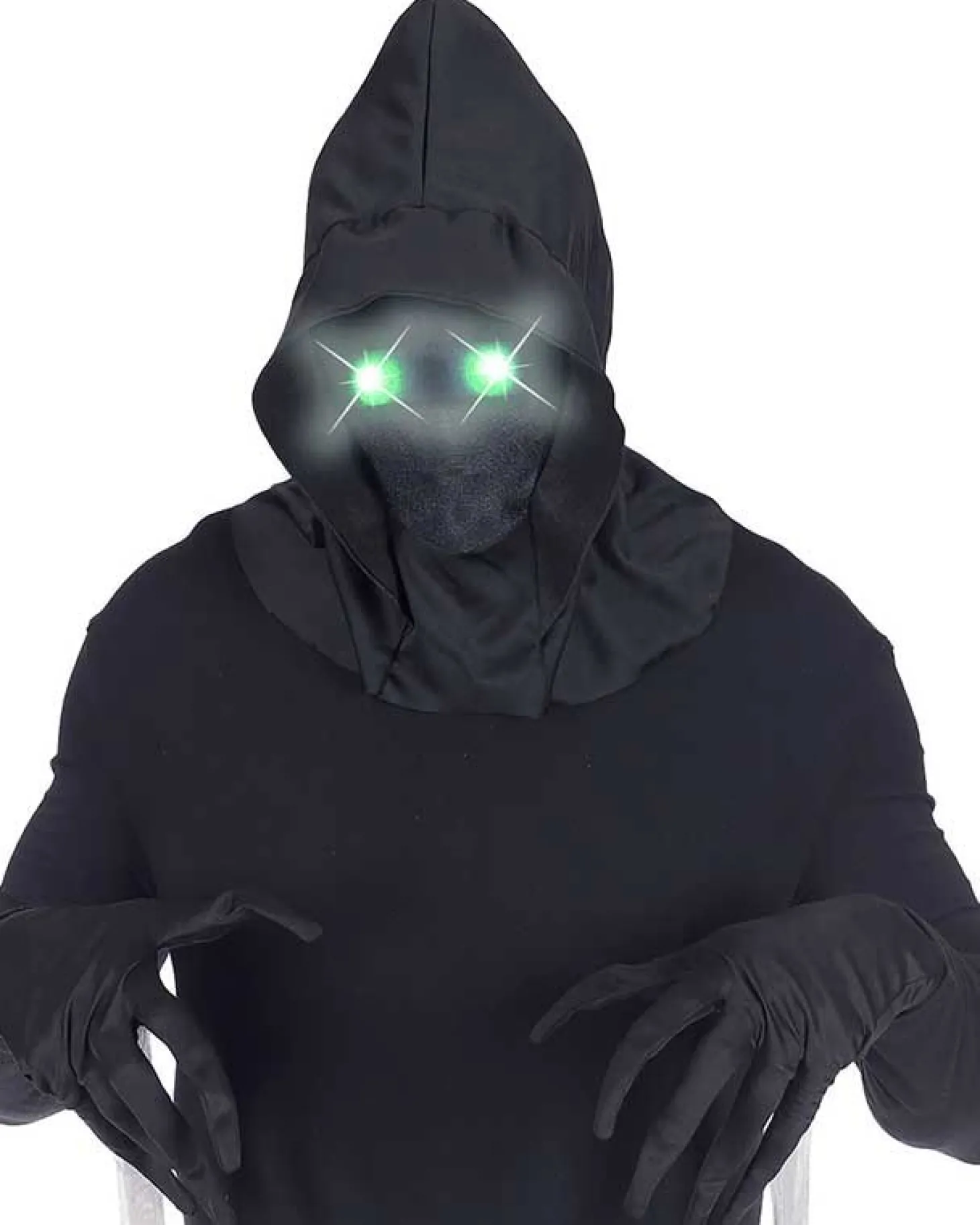 Hooded Mask With Light Up Eyes