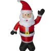 Inflatable Light Up Santa - 1.8M