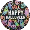 Iridescent Pastel Happy Halloween Balloon - 18" Foil