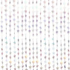 Iridescent Star Curtain Backdrop - 2.2M X 1.2M
