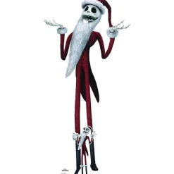 Jack Skellington Santa Suit Cardboard Cutout - 188Cm X 94Cm