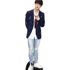 Jin (Kim Seok-Jin) Bts Cardboard Cutout - 179Cm X 48Cm
