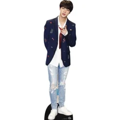 Jin (Kim Seok-Jin) Bts Cardboard Cutout - 90Cm X 24Cm