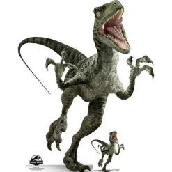 Jurassic World Raptor Dinosaur (Charlie) Cardboard Cutout - 129Cm X 102Cm