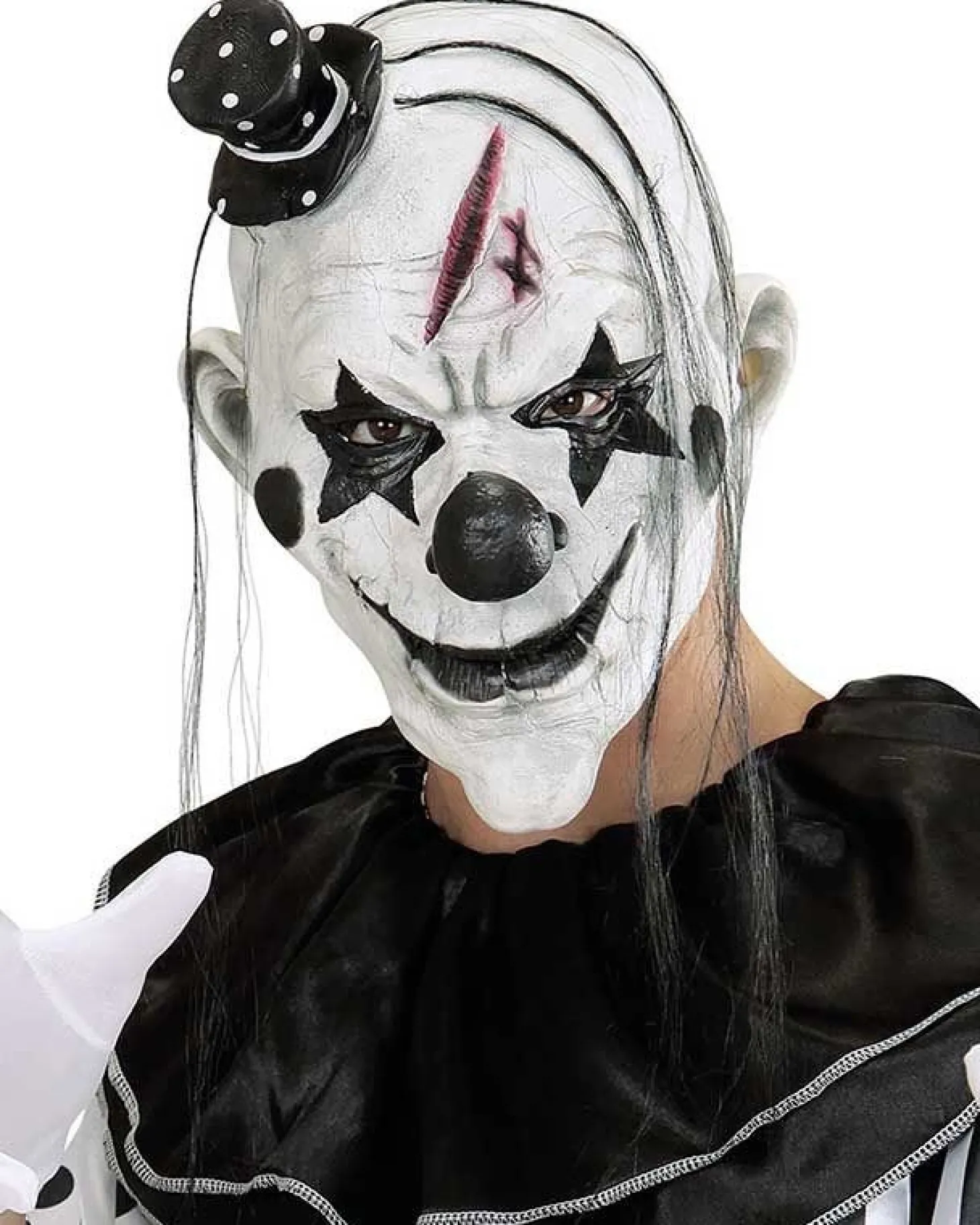Killer Clown Mask & Hat