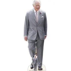 King Charles Cardboard Cutout - 108Cm X 58Cm