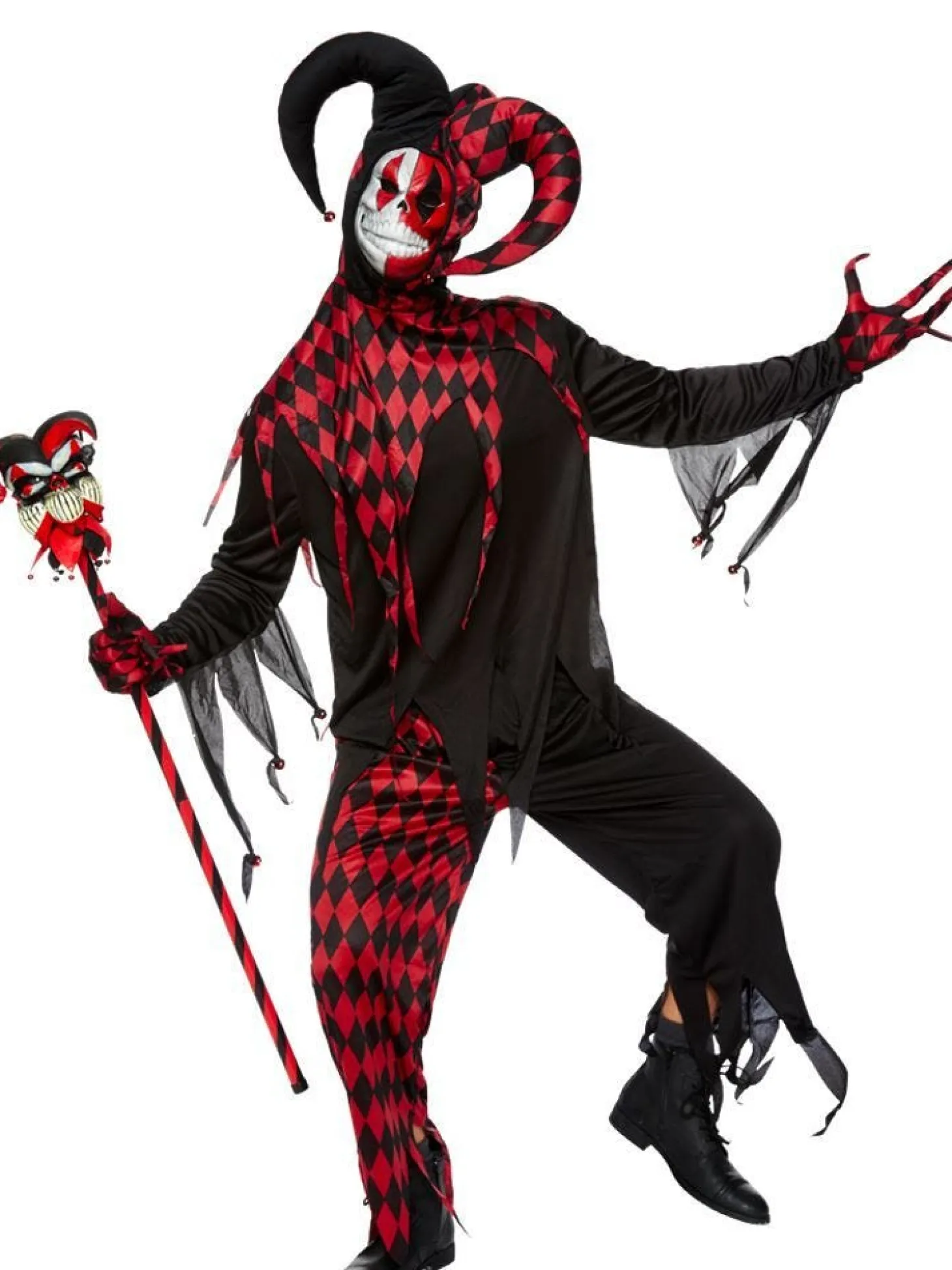 Krazed Jester - Adult Costume