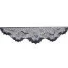 Lace Bat Print Fireplace Drape