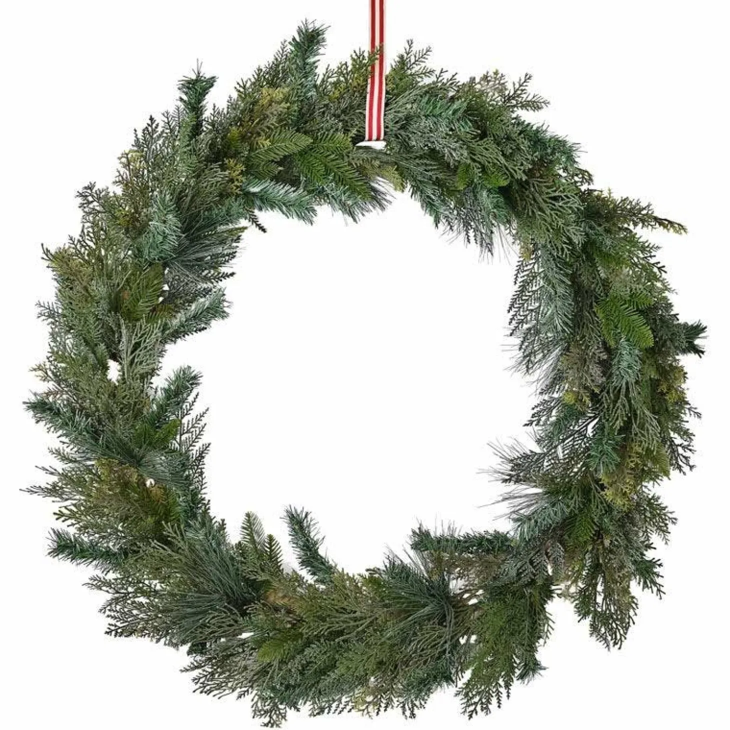 Large Foliage Christmas Wreath - 90Cm