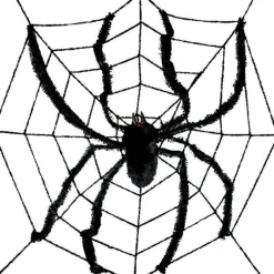 Large Spider Web & Spider - 2.4M