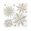 Let It Snow Paper Napkins - 25Cm (16Pk)