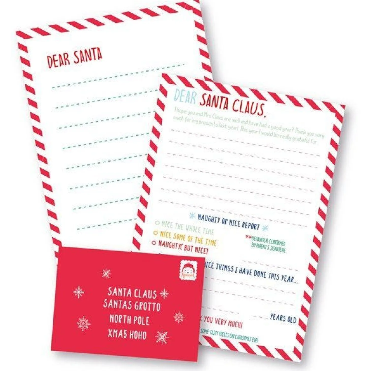 Letter To Santa Kit (8Pk)