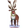 Life Size Rudolph Cardboard Cutout - 183Cm X 75Cm