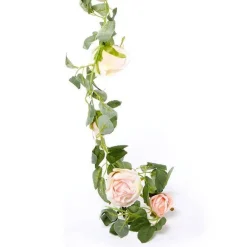 Light Pink Rose Garland - 1.75M