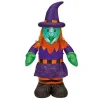 Light Up Inflatable Witch 1.2M