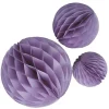 Lillac Paper Honeycomb Hanging Decorations (3Pk)
