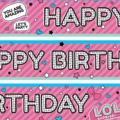 L.O.L Surprise Paper Banners - 1M (3Pk)
