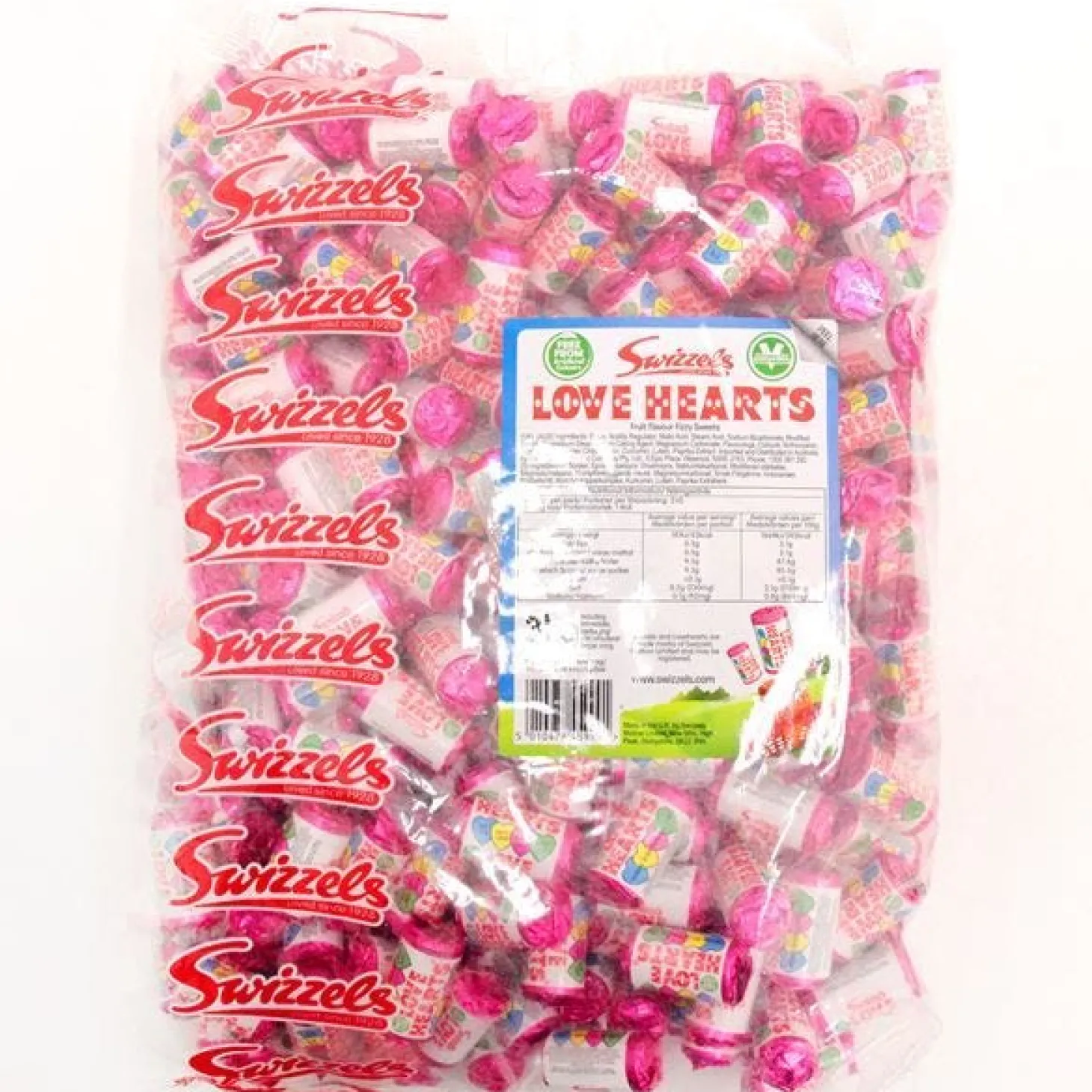 Love Hearts Mini Rolls - 3Kg