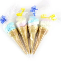 Mallow Ice Cream Cones X10