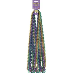 Mardi Gras Bead Necklace (12Pk)