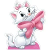 Marie With Bow Aristocats Cardboard Cutout - 82Cm X 68Cm