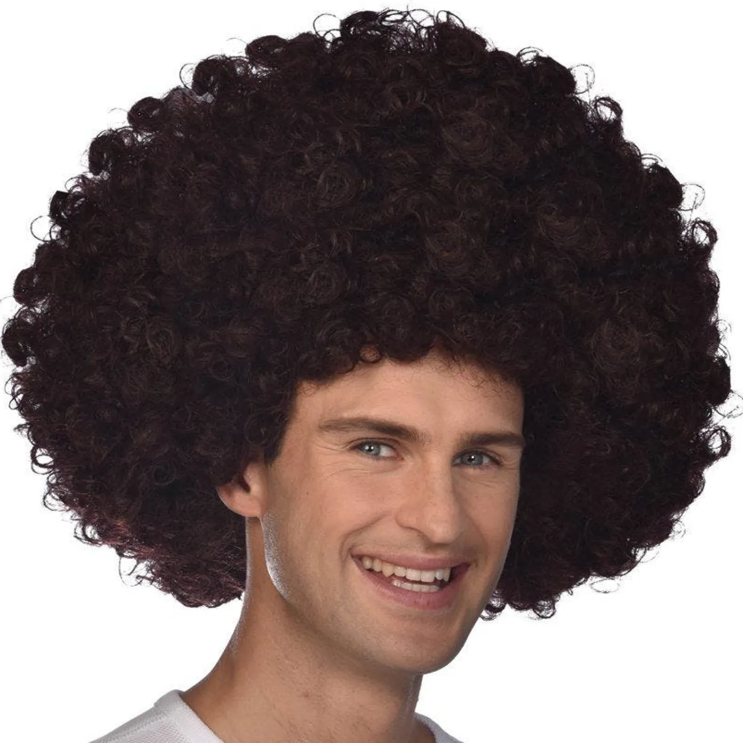 Mega Disco Brown Afro Wig