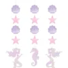 Mermaid Shine Iridescent Hanging Cutouts - 57Cm (3Pk)
